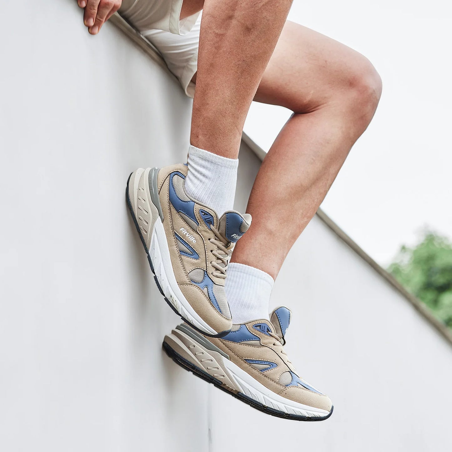Newest Walking Shoes for Men Wide Width Sneakers with Arch Support for Flat Feet Heel Pain Relief Plantar Fasciitis