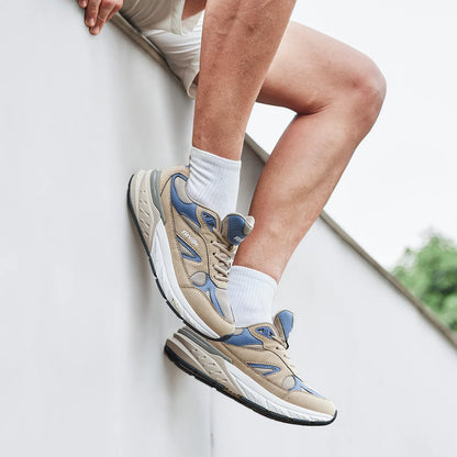 Newest Walking Shoes for Men Wide Width Sneakers with Arch Support for Flat Feet Heel Pain Relief Plantar Fasciitis