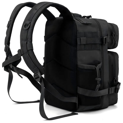 25L Tactical Backpack Outdoor Bag Fitness Backpack MOLLE Backpack Women's/Men's Hiking Survival Backpack Men's Dual Cup Holder