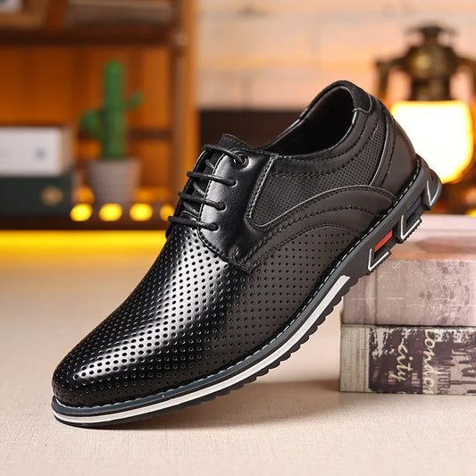 Fashion Leather Vintage Business Shoes Men Casual Leather dress wedding Shoe Outdoor Men Shoe Large Size 48 49 50 51 52 53 54