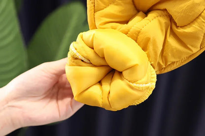 New Winter Baby Clothes Set Children Boys Thick Cotton Jacket Pants 2Pcs/Sets Infant Girls Clothing Toddler Coat Kids Tracksuits