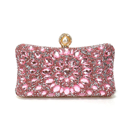 Diamonds Evening Bags Party Wedding Clutch Rhinestones Hot Design Chain Shoulder Handbags