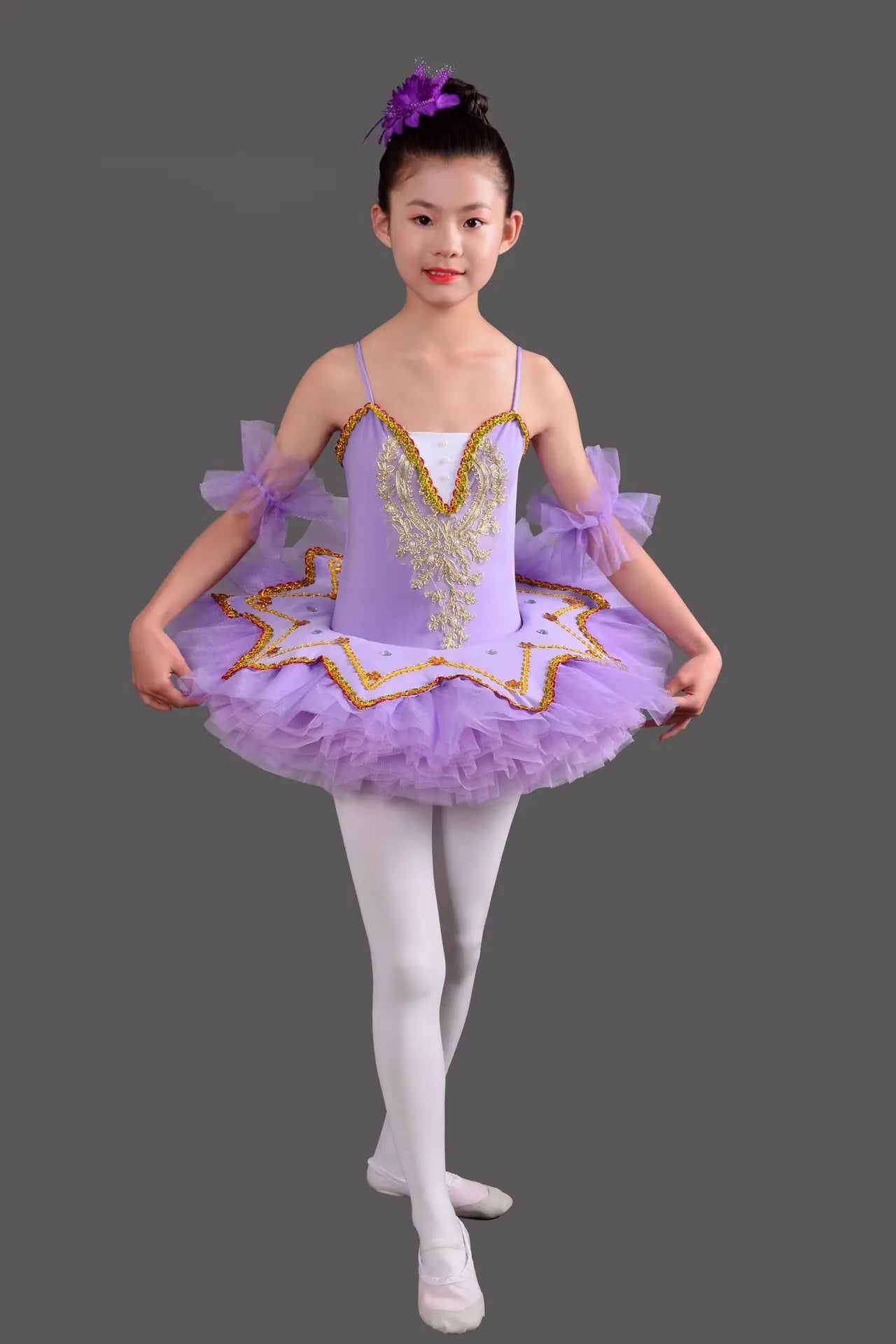Summer Ballet Dresses Kids Outfit Dance Costumes Girls Clothes Vestidos Ballerine Girl Dress Tutu Ballet Leotards Children's Day