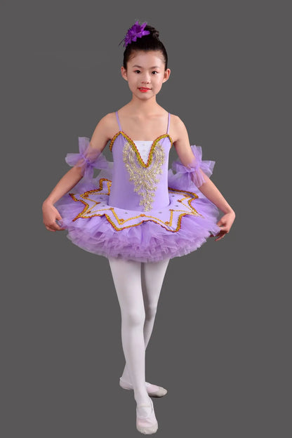Summer Ballet Dresses Kids Outfit Dance Costumes Girls Clothes Vestidos Ballerine Girl Dress Tutu Ballet Leotards Children's Day