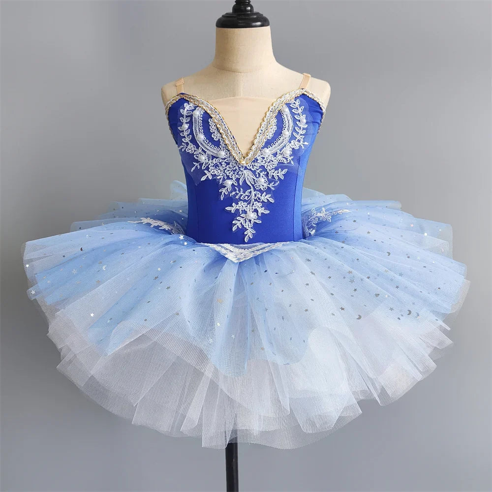 Summer Ballet Dress Girl Dance Costumes Ballet Leotards Casual Kids Dresses Tutu Ballerine Girls Clothes Vestidos Children's Day