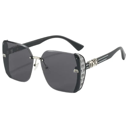 New Fashion Square Sunglasses Women Luxury Brand Anti Strong Light Vintage Large Frame Cool Sun Glasses Gafas De Sol Mujer