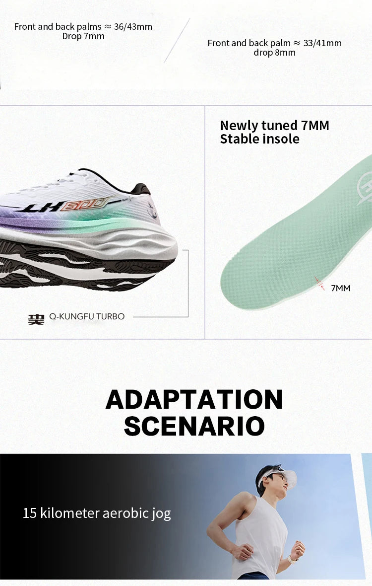 LH 600 2nd Men's Running Shoes 2026 Summer Mesh Breathable Shock Absorption Rebound Cushioning Sneakers QXB023263229R