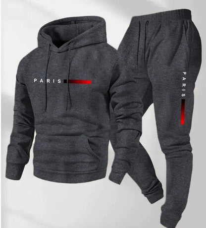 2026 New Men's Printed Hoodie Pants Set Autumn_Winter Men's and Women's Set Fashion Casual Hip Hop High Quality Hoodie Suit