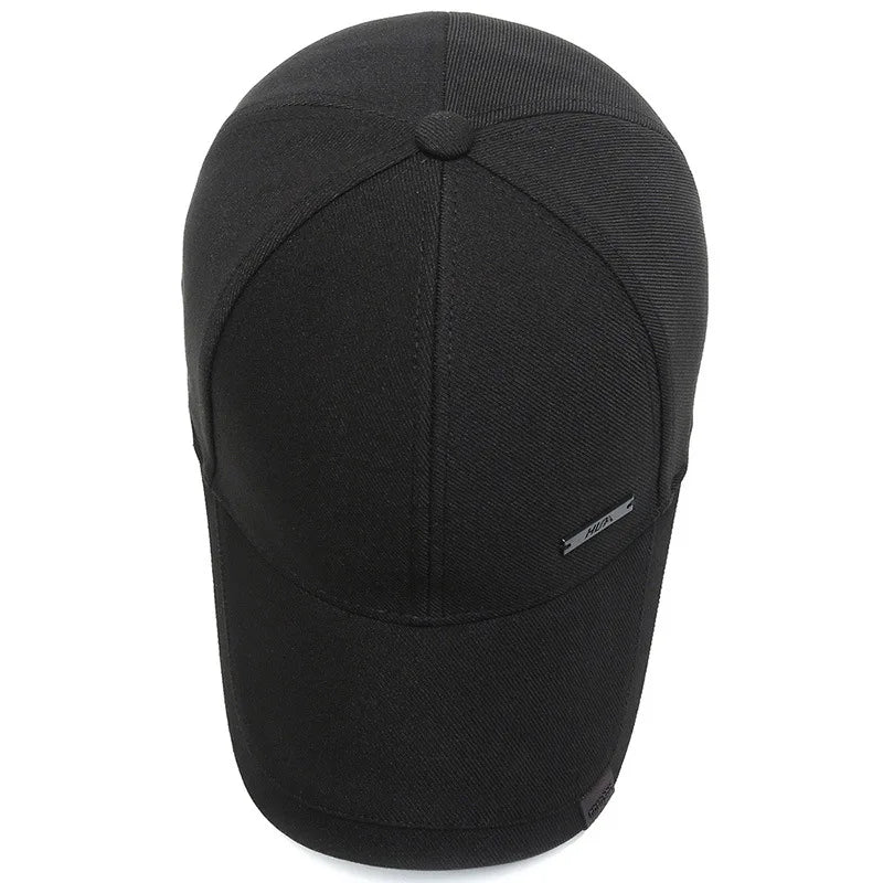 Unisex Hua Label Baseball Cap Hip Hop Adjustable Casual Hat Spring Autumn Outdoor Sunscreen Cap