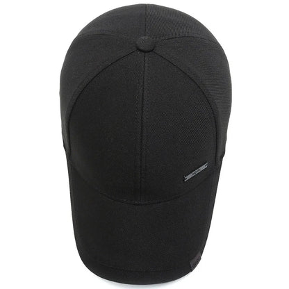 Unisex Hua Label Baseball Cap Hip Hop Adjustable Casual Hat Spring Autumn Outdoor Sunscreen Cap