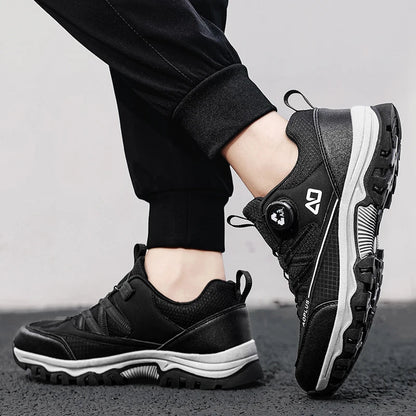 New Fashionable Hiking shoes, Outdoor Men's Walking shoes, Travel Hiking shoes - Comfortable and Breathable, Large size 10