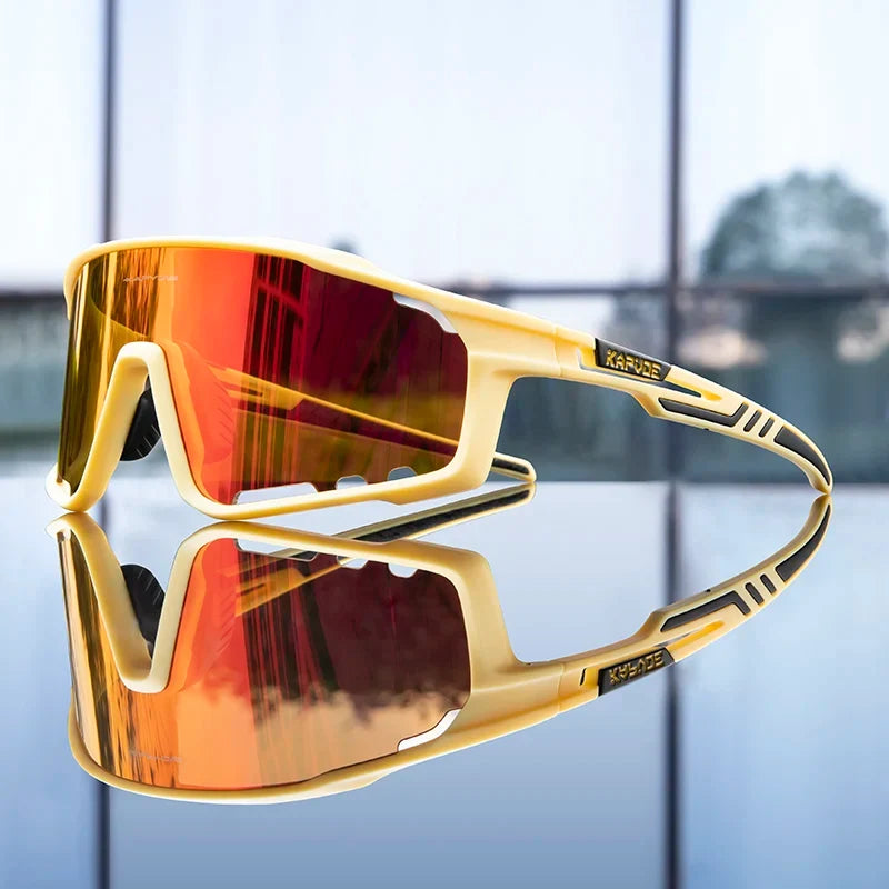 UV400 Cycling Sunglasses Men MTB Sport Glasses Outdoor Hiking Camping Goggles Women Road Bike Bicycle TR90 Frame 2023