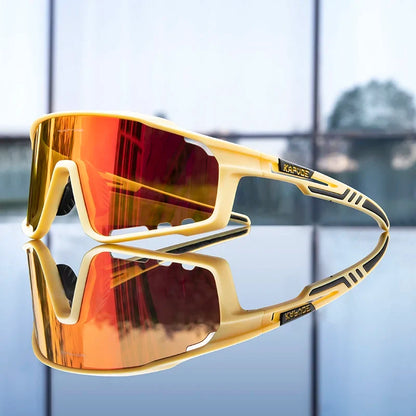 UV400 Cycling Sunglasses Men MTB Sport Glasses Outdoor Hiking Camping Goggles Women Road Bike Bicycle TR90 Frame 2023