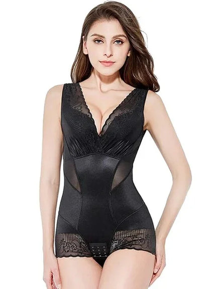 Women Bodysuits Shapewear Control Waist Trainer Body Shaper Slimming Underwear Tummy Trimmer Postpartum Rompers Butt Lifter