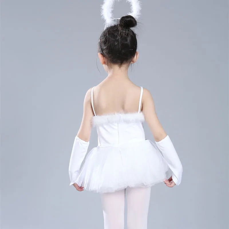 Summer Girl Dress Tutu Stage Ballet Leotards Party Girls Dresses Ballerine Dance Costumes Kids Clothes Princess Outfit Vestidos