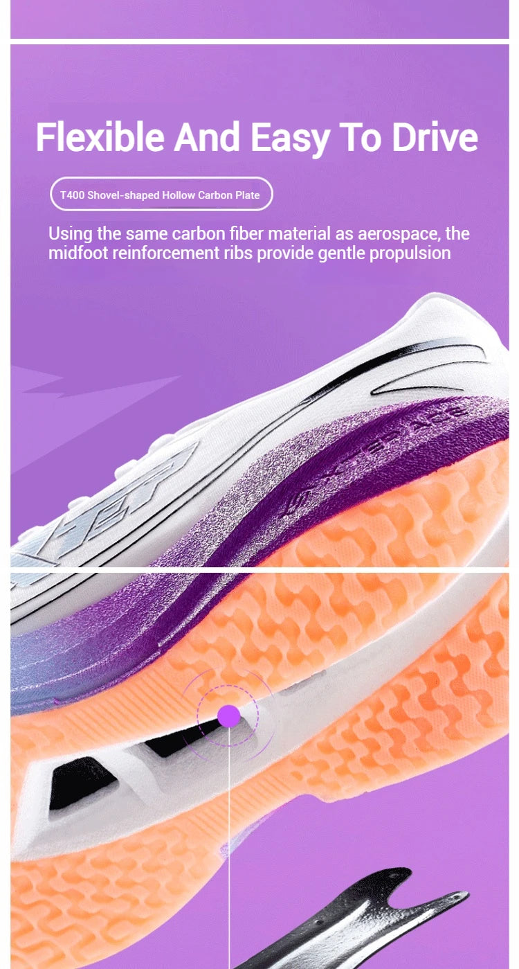 Shyft 1.0 Professional Running Shoes For Men 2025 Summer Marathon Shock Absorbing Carbon Plate Racing Shoes 875319110083