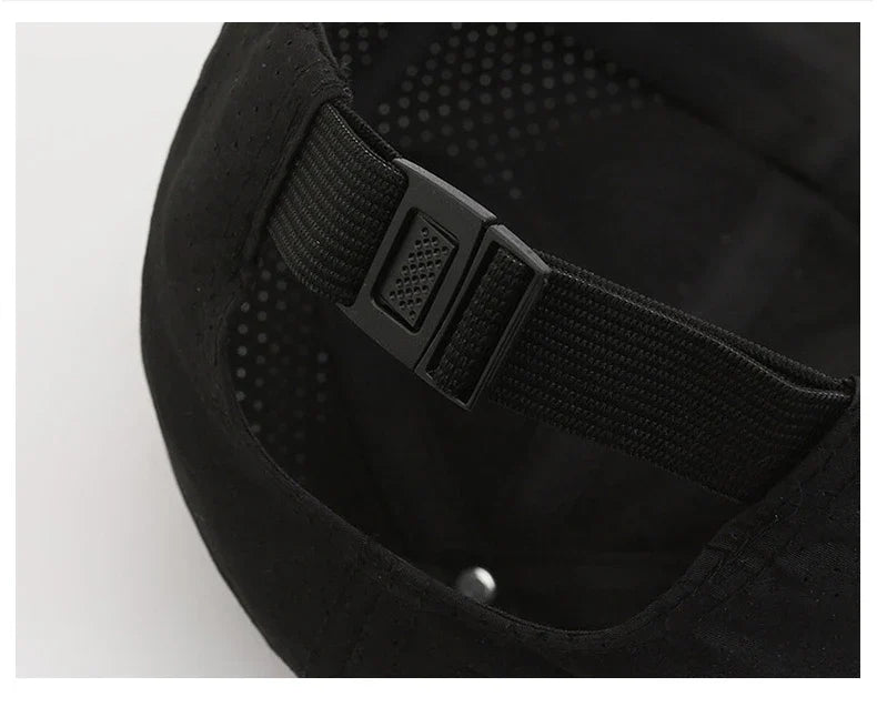 Unisex Simple Cross Water Drop Embroidery Baseball Caps Spring and Autumn Outdoor Adjustable Casual Hat Sunscreen Hat
