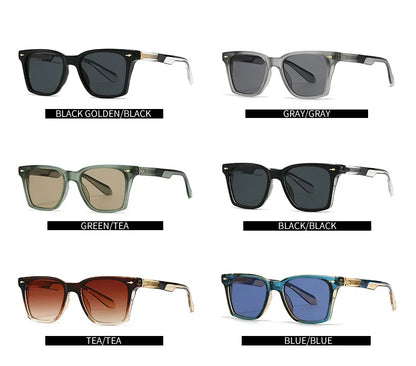 2025 Square Sunglasses Women Trendy Vintage Sunglass Men Luxury Fashion Glasses Dropshipping Gafas De Sol Hombre Sonnenbrille