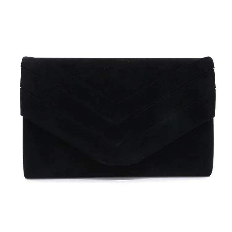 Velvet Women's Evening Bags Formal Party Clutches Wedding Purses Cocktail Prom Handbags Luxury Chain Shoulder Messenger Bags