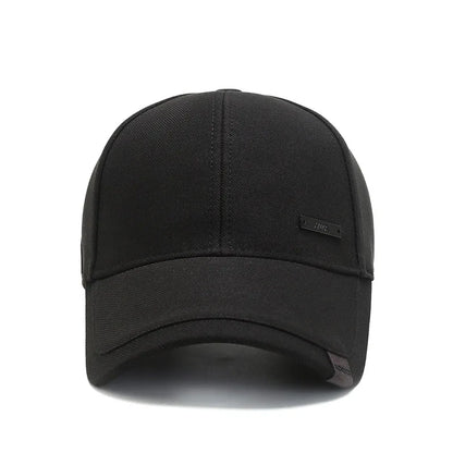 Unisex Hua Label Baseball Cap Hip Hop Adjustable Casual Hat Spring Autumn Outdoor Sunscreen Cap
