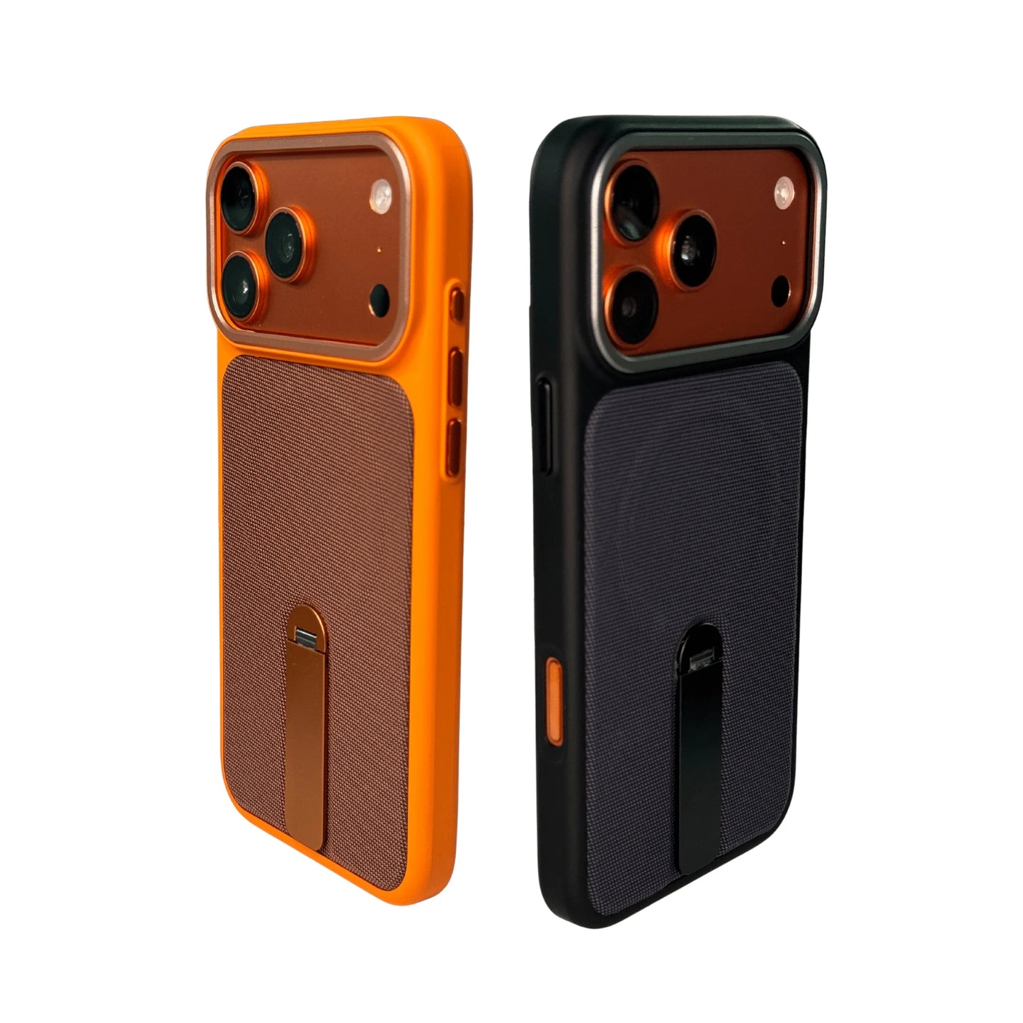 High Quality Tech Woven Magnetic Phone Cases For IPhone17 16 15 14 13 12 Pro Max Air Plus For Magsafe 360°Rotating Bracket Cover