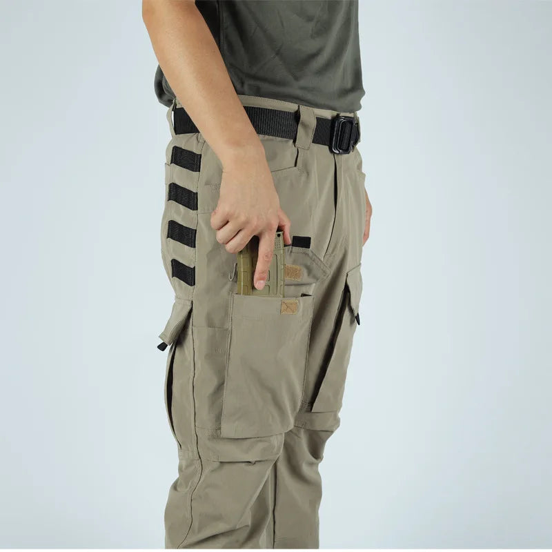 Field Combat Tactical Pants Men's Multi-pocket Multicam Camouflage Training Work Trousers Outdoor Hunting Hiking Cargo Pants