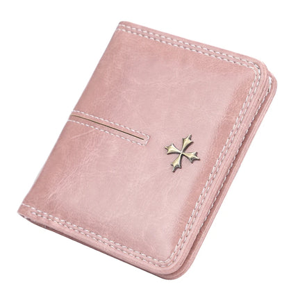 Nouveau Mini Portefeuille Femme Mince Mode Féminine Petits Portefeuilles Fermeture Éclair Cuir PU Qualité Porte-Monnaie Femme Porte-Cartes