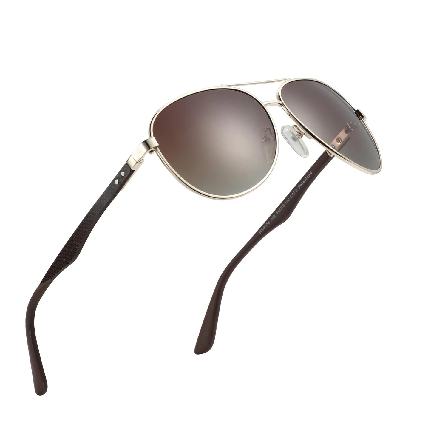 Hot Sale Carbon Fiber Polarized Sunglasses Pilot Shade for Men Uv Protection Fishing Driving Golf