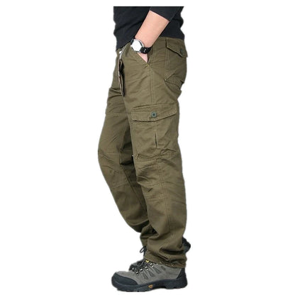 Tactical Pants Men Military Army Black Cotton ix9 Zipper Streetwear Autumn Winter Cargo Pants Men military style Trousers