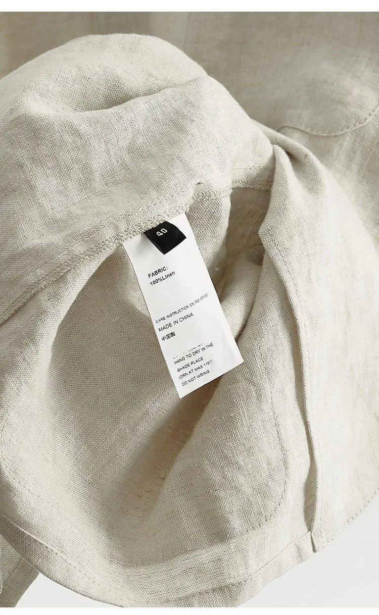 Raindrop Linen~ Long-Sleeved Linen Shirt, Thin Jacket, Loose Top, New Spring Clothing for Women