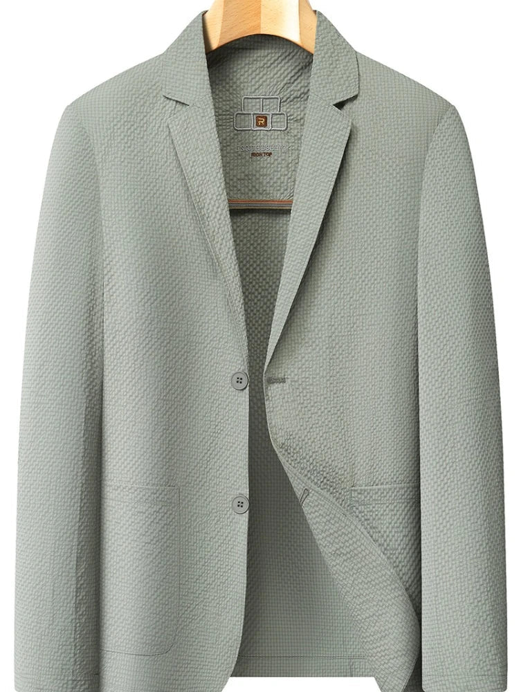 Summer new style suit jacket - Men's fashionable lightweight breathable quick-drying coat with sun protection fabric
