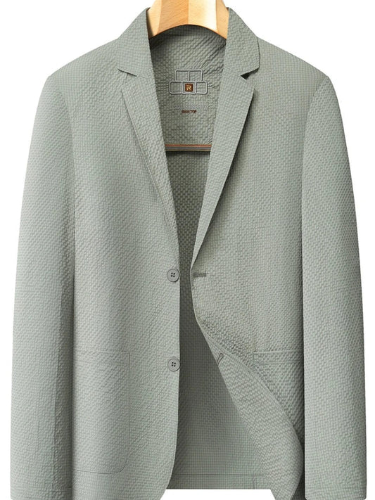 Summer new style suit jacket - Men's fashionable lightweight breathable quick-drying coat with sun protection fabric