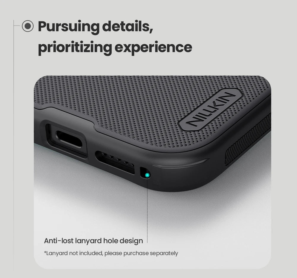 For iPhone 17 Pro Max Case NILLKIN Frosted Shield Pro TPU PC Hard Cover For iPhone17 Air