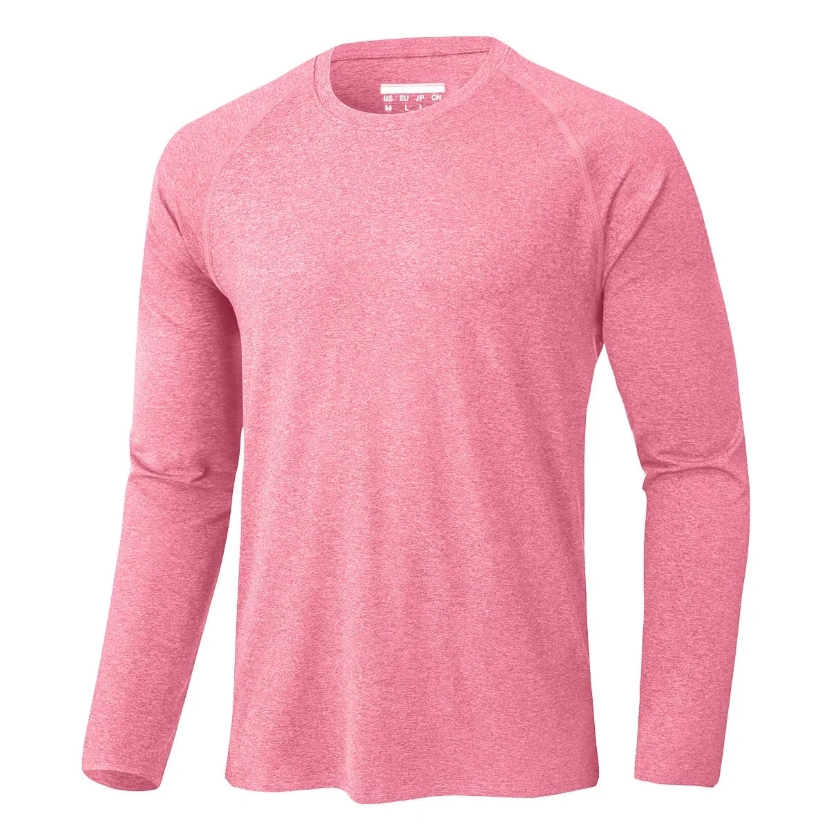 Men's UPF 50+ Shirts Summer Long Sleeve Lightweight T-Shirt Quick Dry Breathable Shirt Outdoor Sport Gym Running Tops