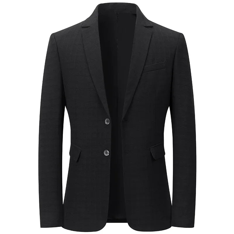 Spring Summer Men's Thin Blazers Jackets High Quality Male Breathable Suits Outwear Man Business Casual Slim Fit Suits Coats