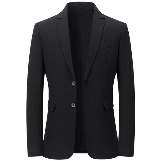 Spring Summer Men's Thin Blazers Jackets High Quality Male Breathable Suits Outwear Man Business Casual Slim Fit Suits Coats