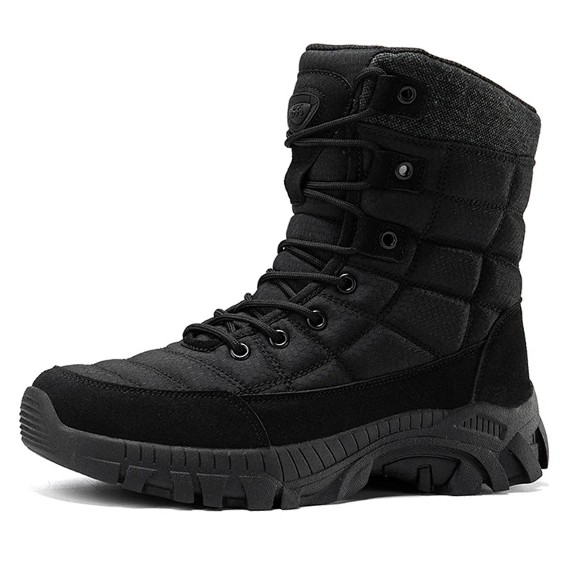 Men's Tactical Boots Ankle Outdoor Hiking Desert Boots Sports Climbing Shoes Military Work Waterproof Work Safety Hunting Shoes