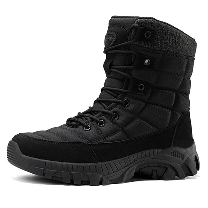 Men's Tactical Boots Ankle Outdoor Hiking Desert Boots Sports Climbing Shoes Military Work Waterproof Work Safety Hunting Shoes