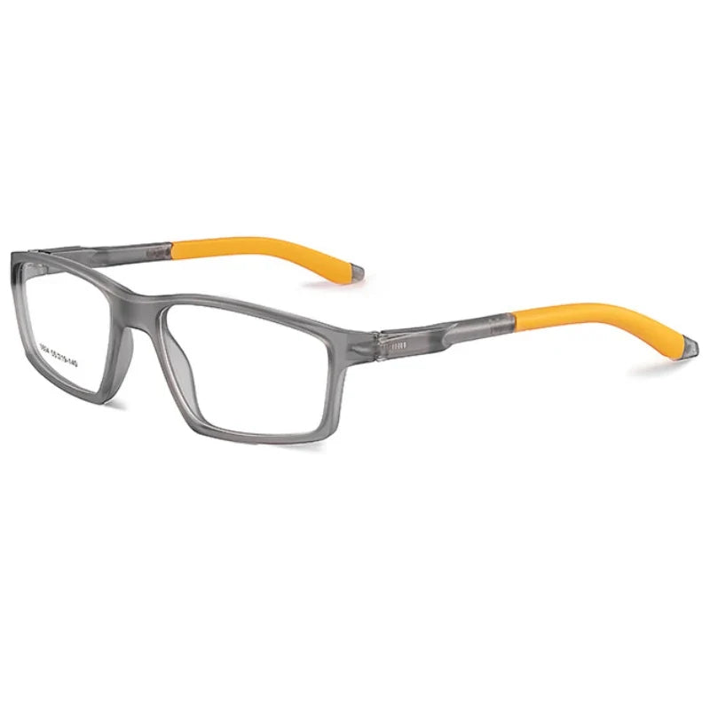 Geometry Sports Men Women Running Anti-dropout Reading Glasses TR90 Prescription Anti Blue Light Myopia Customized 9804