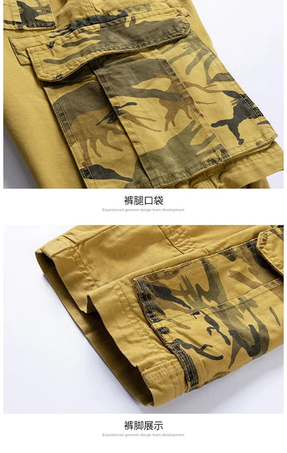 Breathable Lightweight Loose Sports Daily Wear Shorts Men Summer Casual Shorts Men Cargo Shorts Multi Pocket Outdoor Work Shorts