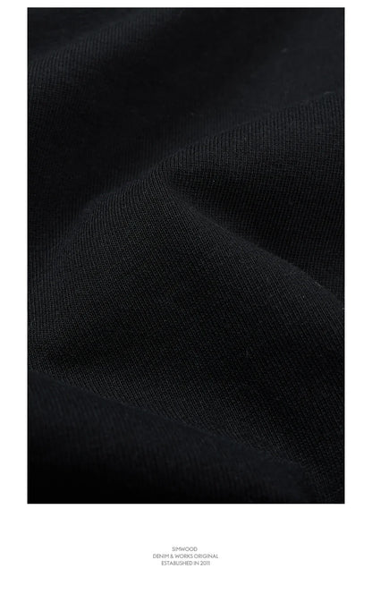 2026 Summer New Oversize 310gsm 100% Cotton T-shirts Men Quality Breathable Solid Color Comfortable Tops