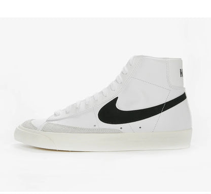 Official Authentic BLAZER MID '77 Men's and Women's Casual Comfortable Sneakers BQ6806-100
