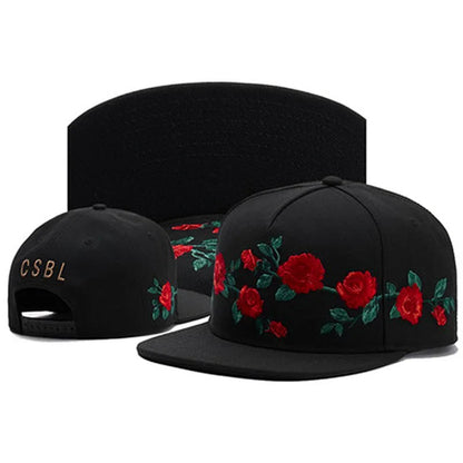 New Hot Sales Embroidered Baseball Hat Men Women Cotton Flat Edge Sunshade Outdoor HipHop Trucker Hat Snapback Dad Hat Gorras
