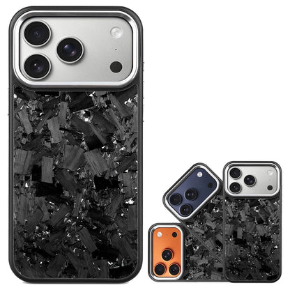 Real Premium Forged Carbon Fiber Phone Case For iPhone 17 Pro Max Air Shockproof Anti-slip Magnetic Wireless Charging Cover