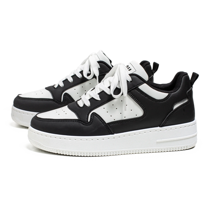 Spring and Summer Men's Shoes, New Breathable Sneakers, Men's Trendy and Versatile Thick-Soled White Shoes, Sports and Casual Sneakers