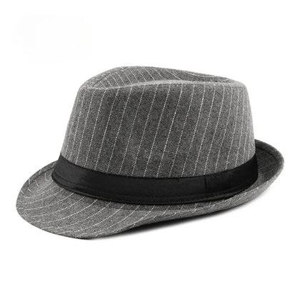 Spring Summer Wool Wedding Hat for Mid-Aged Men Couple Fashion Autumn Winter Party Plaid Luxury Design Jazz Hat Fedora Hat Women