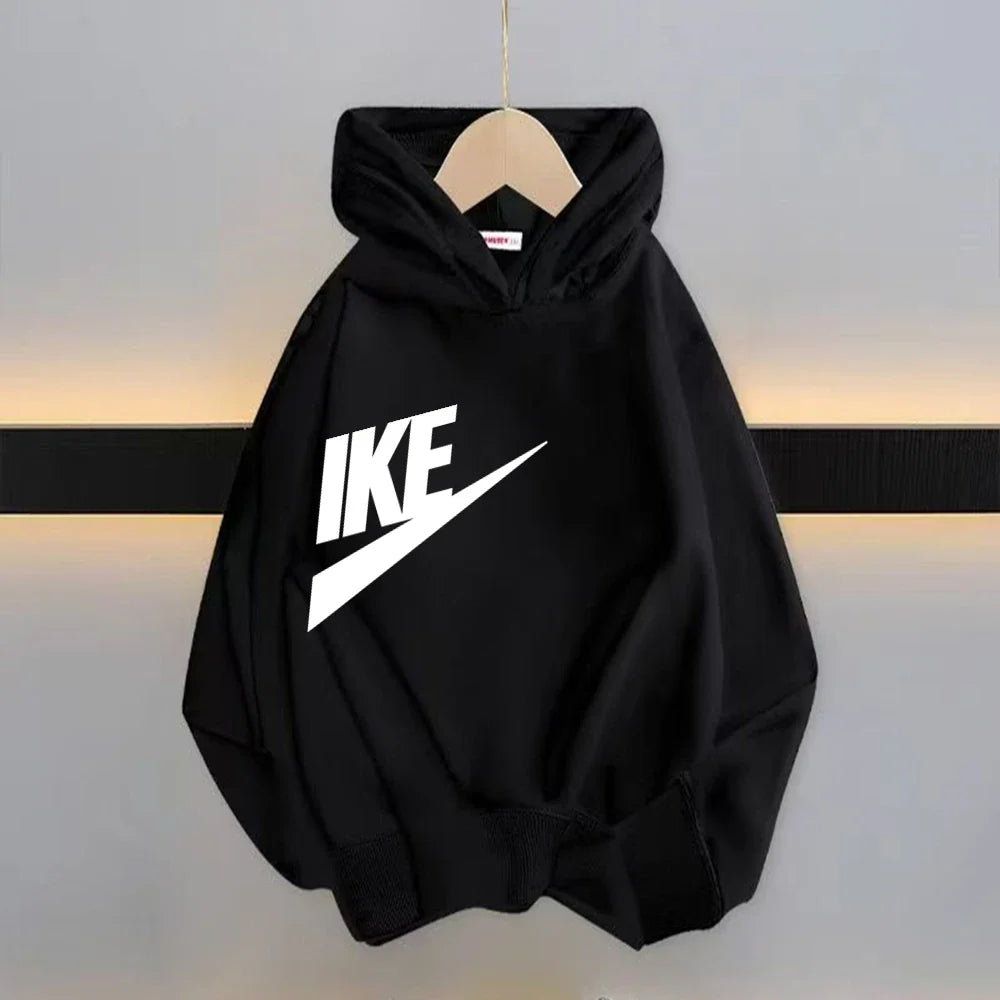 Children 3-12 Years Old Autumn Hoodie Long-sleeved Boys Girls Toddler Sports Coat Top+Pants Stylish Casual Sweatshirt Set