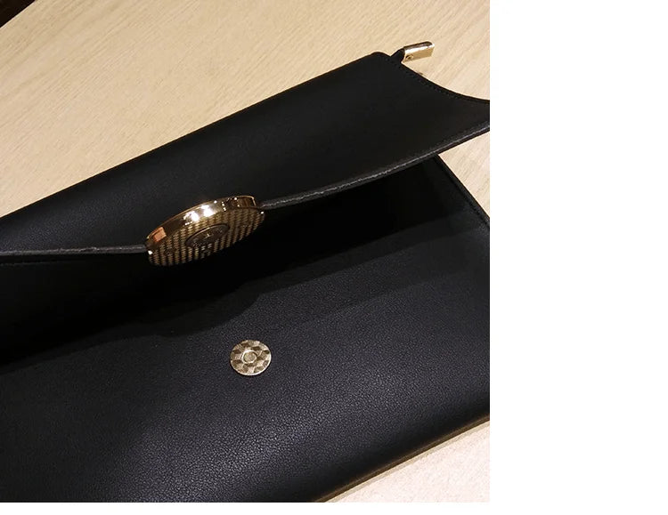 Brand Design Women Clutch Bag Elegant Ladies Shoulder Bag Female Handbag PU Leather Chains Envelope Shoulder Bag Clutches bolsa