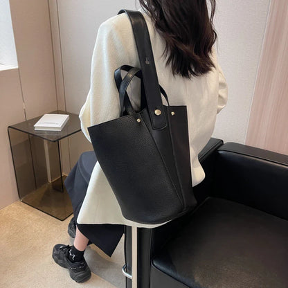 Fashion Trending Brand Luxury Designer Women Bags Female Handbags Solid Bucket Bag For Women 2026 Crossbody Shoulder Bags Totes