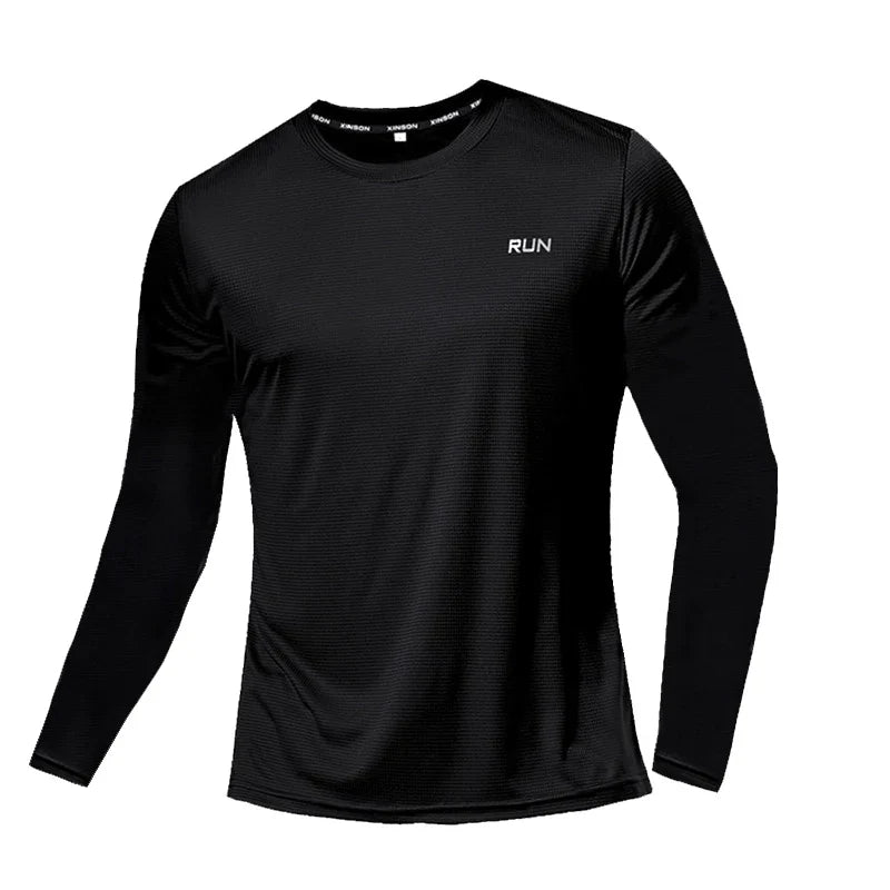 Men's Sun Protection Shirts UV SPF UPF 50+ Long Sleeve Rash Guard Fishing Running Quick Dry Lightweight Sports Running Shirt